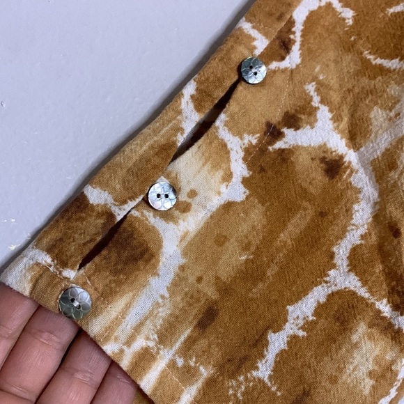 Soft surrounding women’s tunic mini shift dress large giraffe animal print - Picture 4 of 7